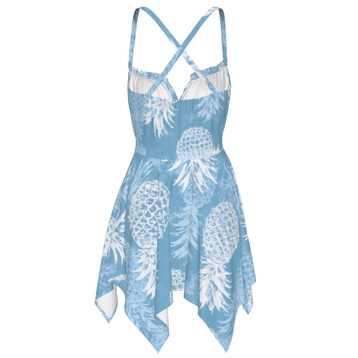 Upside Down Pineapple Resort Cami Dress - Image 2