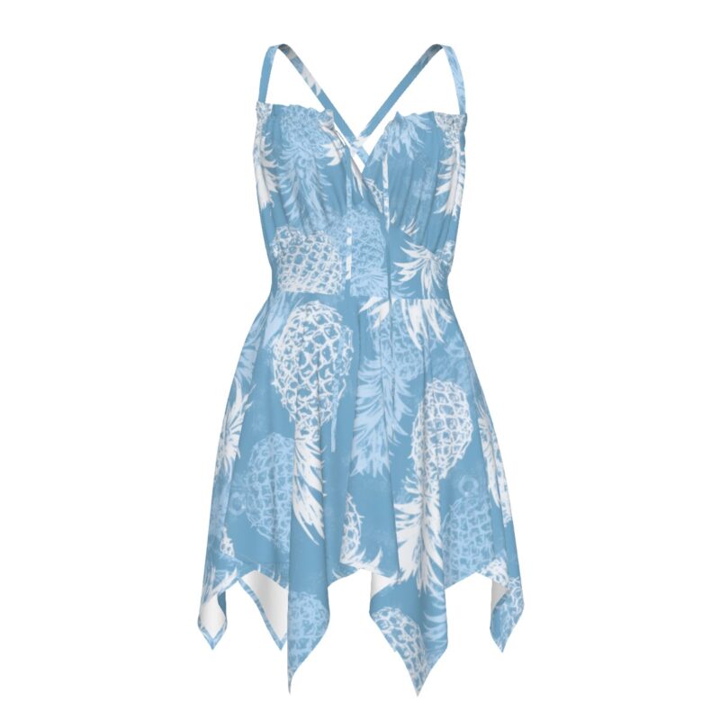 upside down pineapple resort cami dress