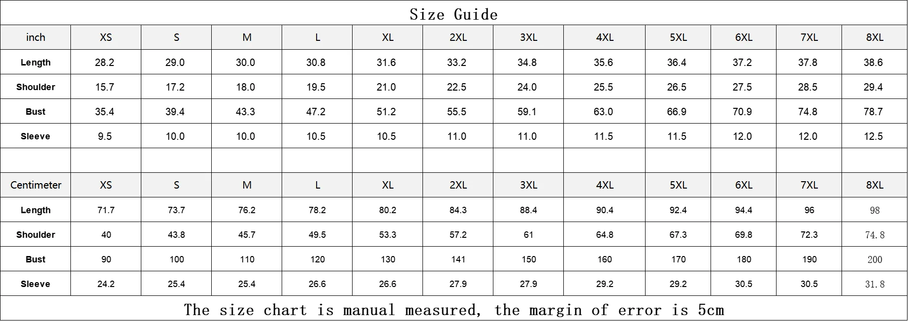 Product and size details for the men's upside-down pineapple Hawaiian shirt