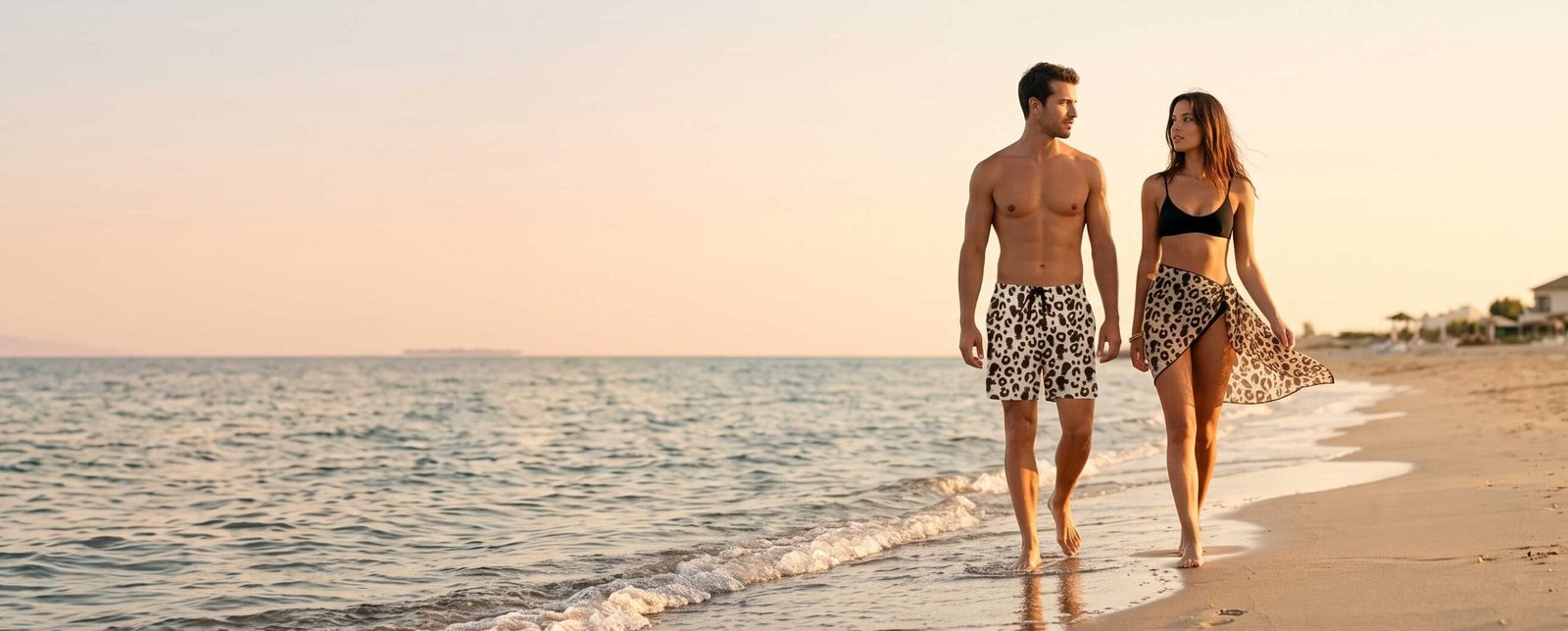 Upside-down pineapple resort swimwear vacation lifestyle